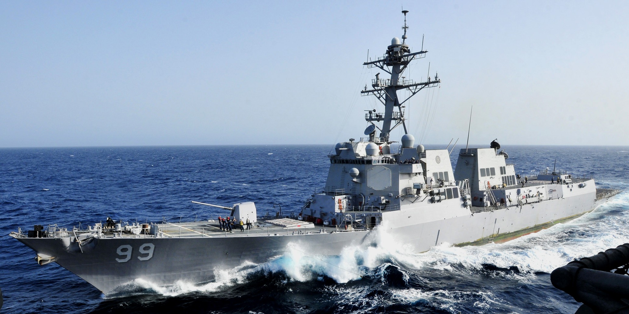 ddg-99 uss farragut arleigh burke class guided missile destroyer aegis us navy arabian sea 11