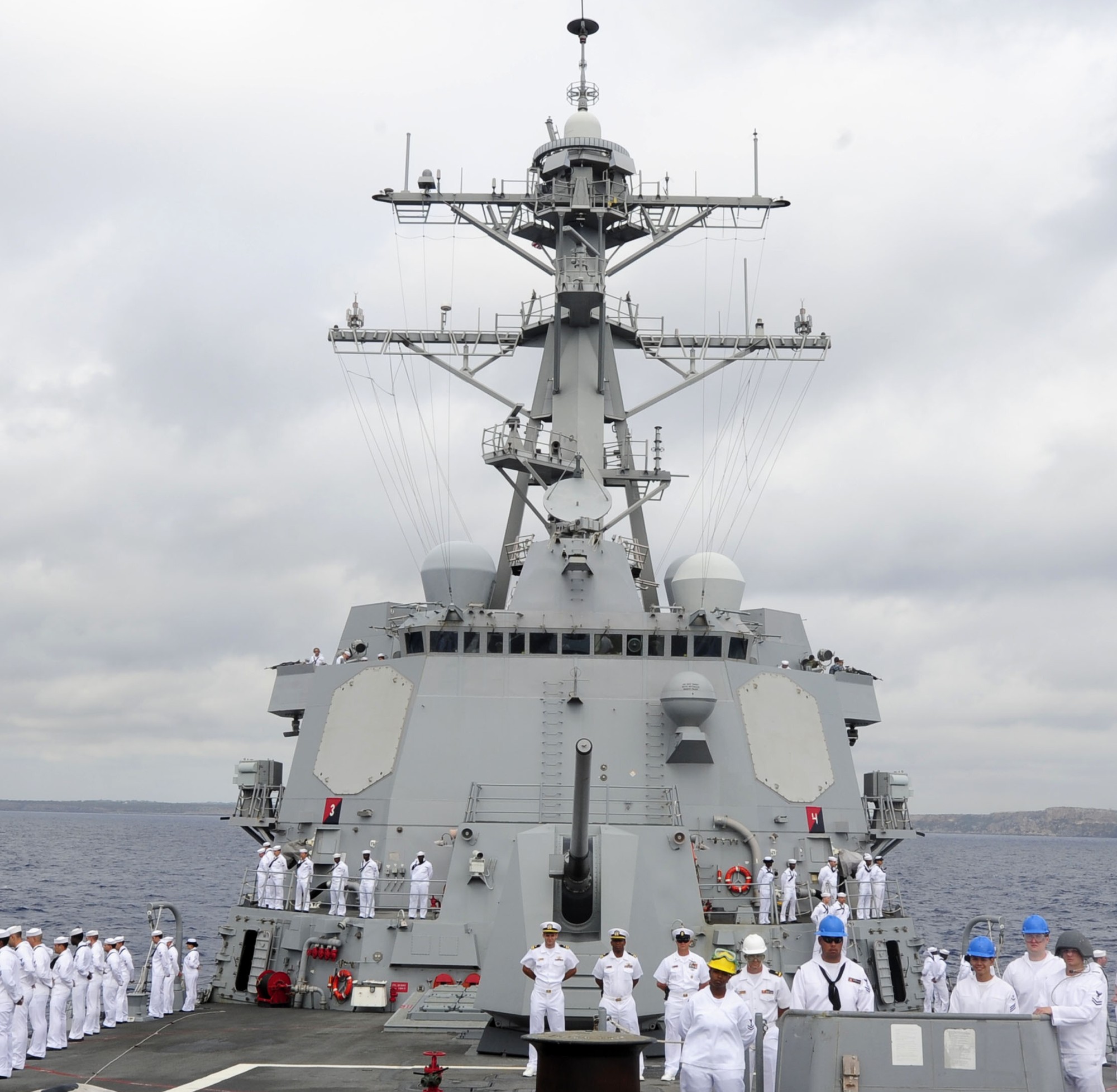 ddg-99 uss farragut arleigh burke class guided missile destroyer aegis us navy menorca spain 19