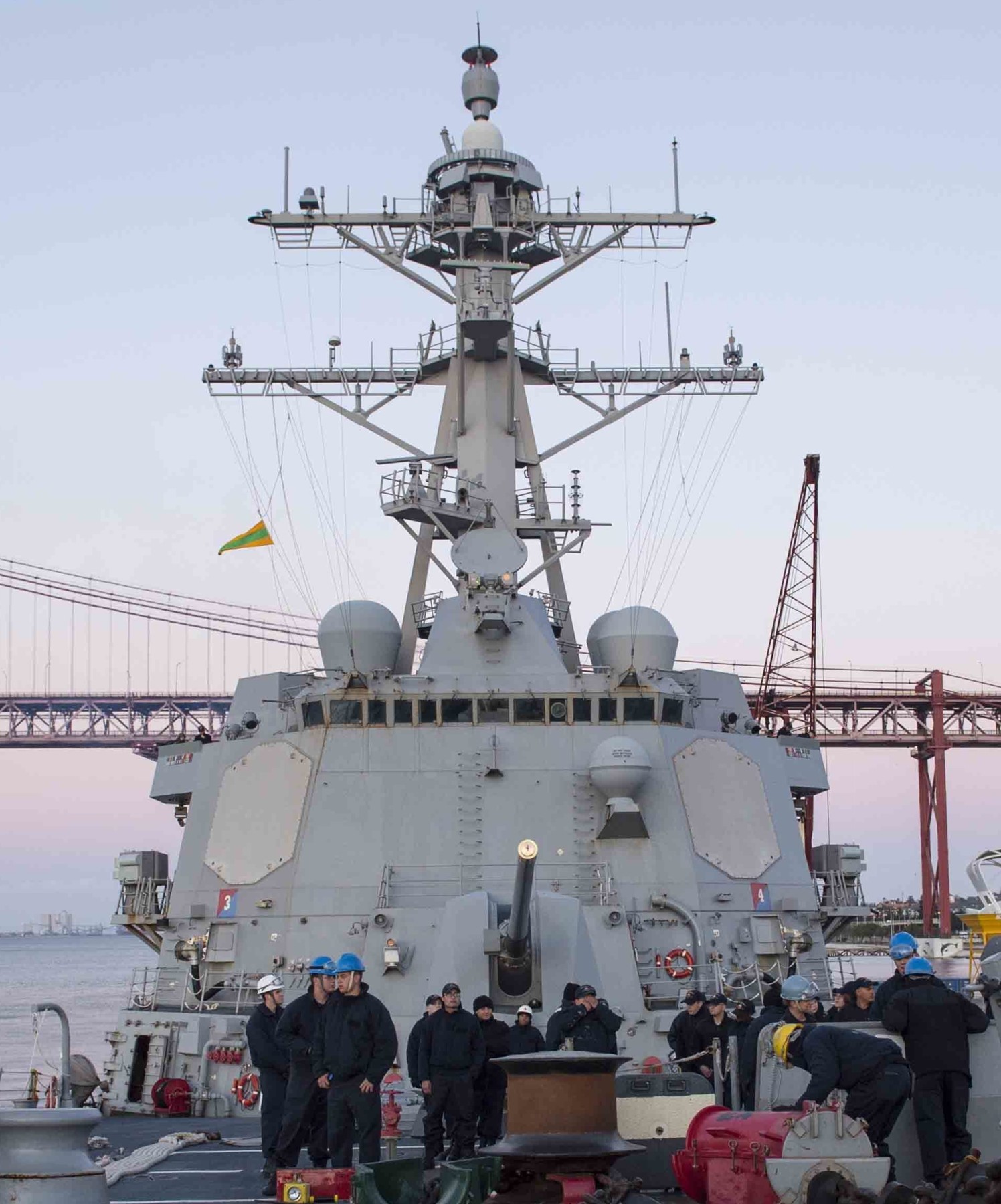 ddg-99 uss farragut arleigh burke class guided missile destroyer aegis us navy lisbon portugal 30