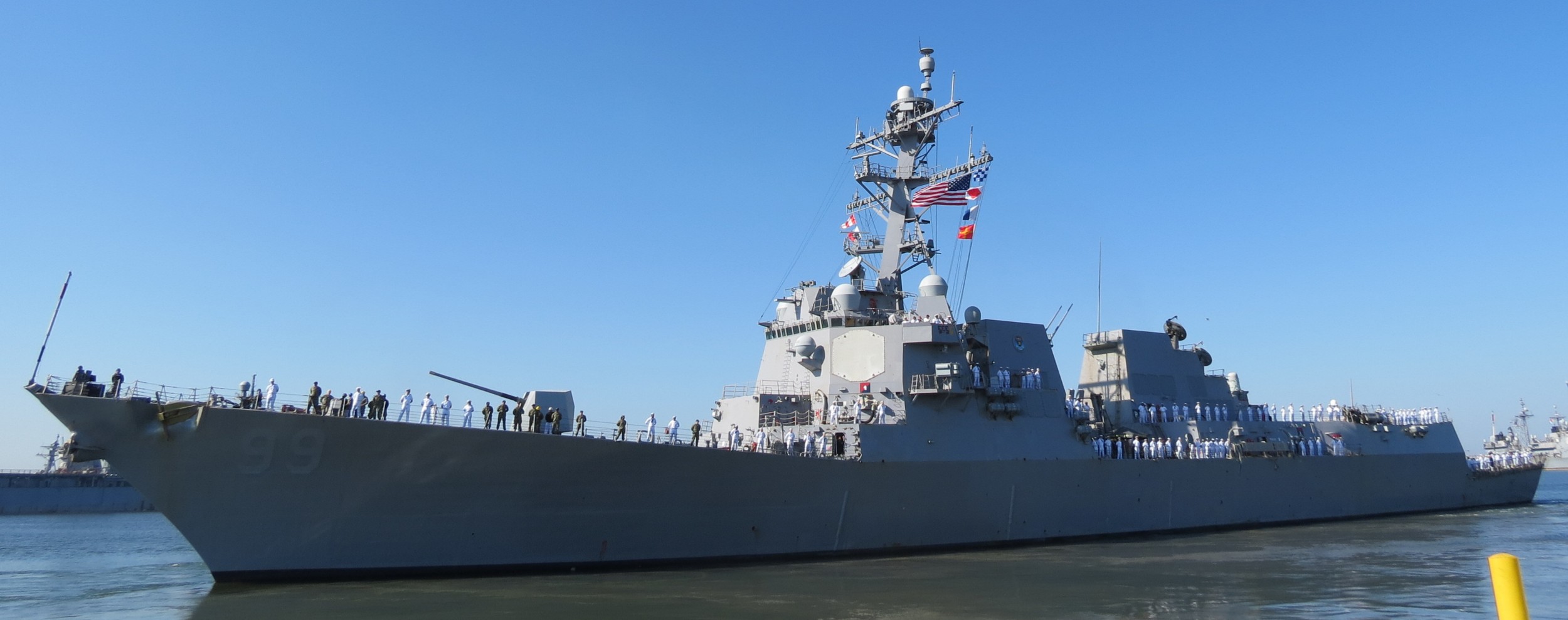 ddg-99 uss farragut arleigh burke class guided missile destroyer aegis us navy 40