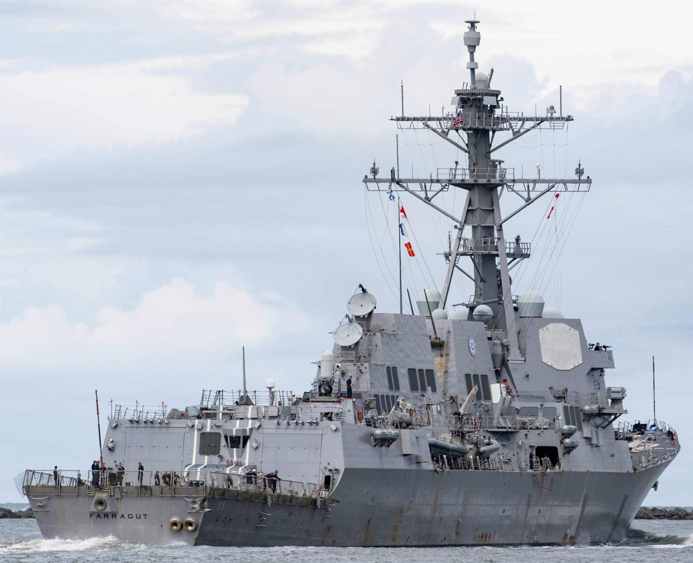 ddg-99 uss farragut arleigh burke class guided missile destroyer aegis us navy 52