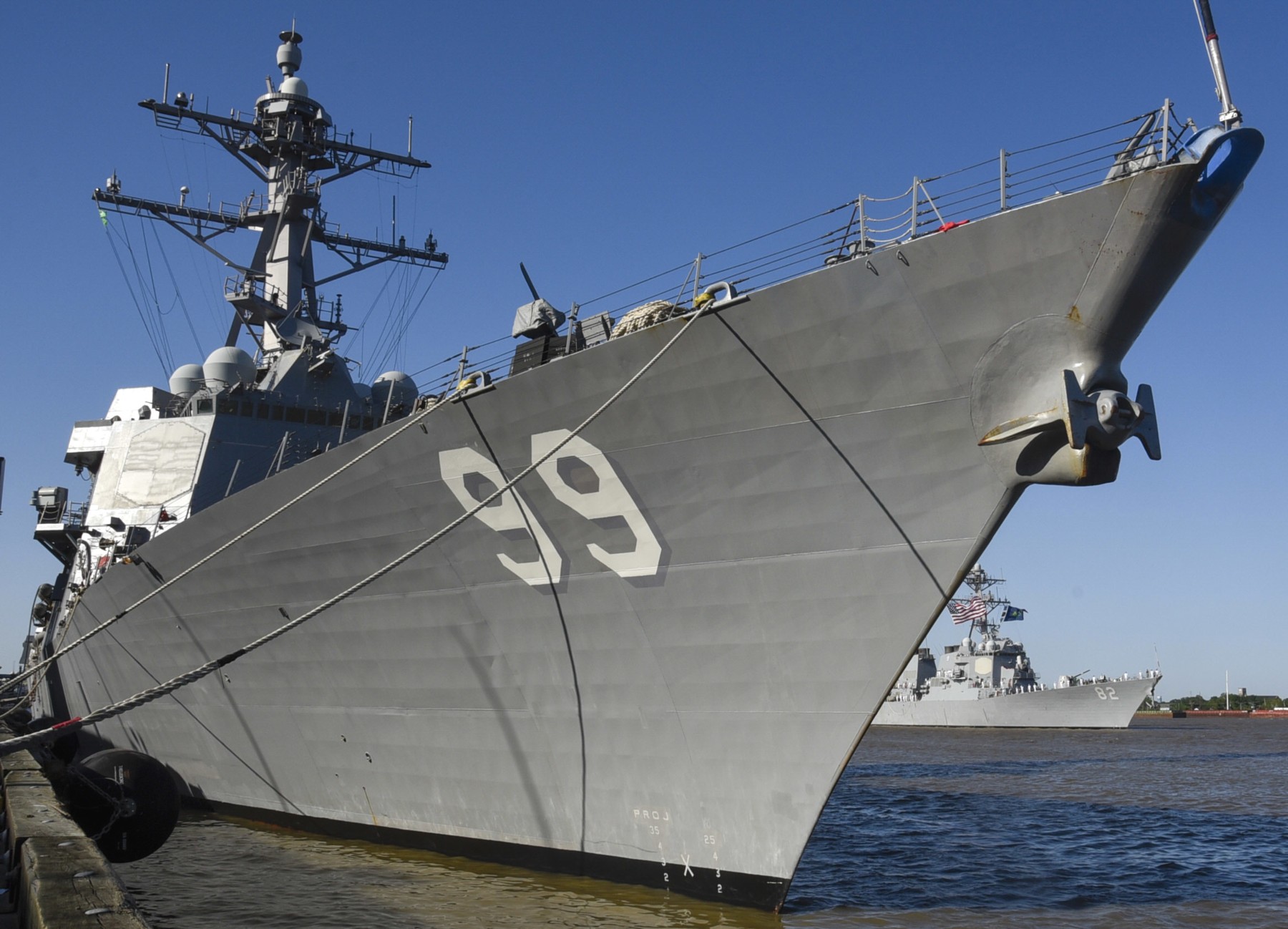 ddg-99 uss farragut arleigh burke class guided missile destroyer aegis us navy 68