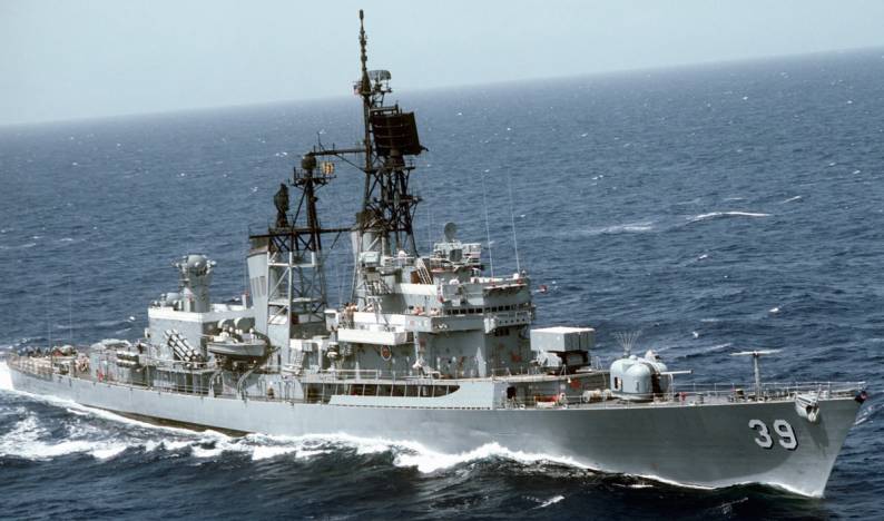 Farragut Coontz Class Guided Missile Destroyer Ddg Dlg Us Navy