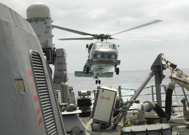 FFG-52 USS Carr - SH-60B Seahawk LAMPS III