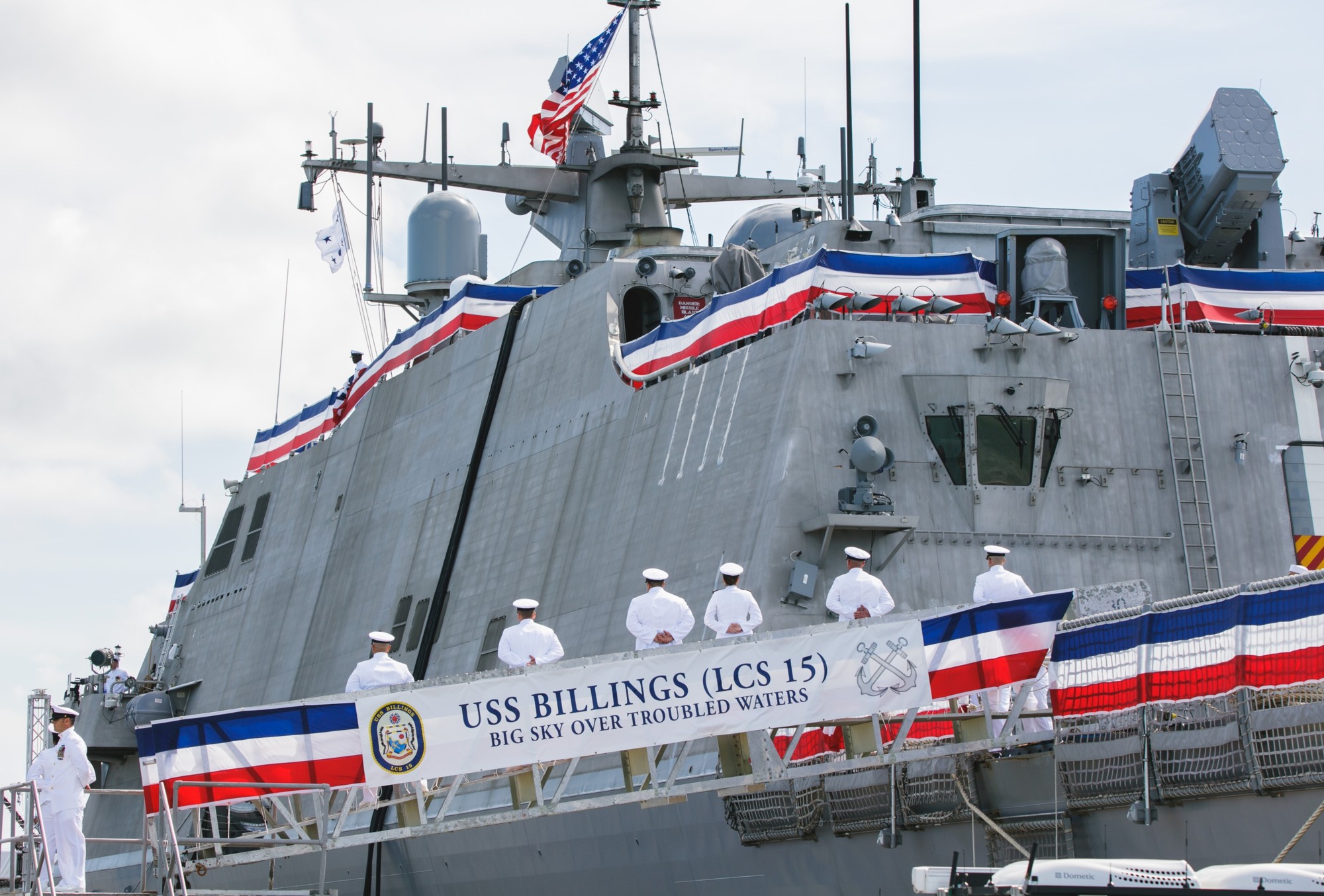 lcs-15 uss billings freedom class littoral combat ship us navy 31 commissioning key west florida