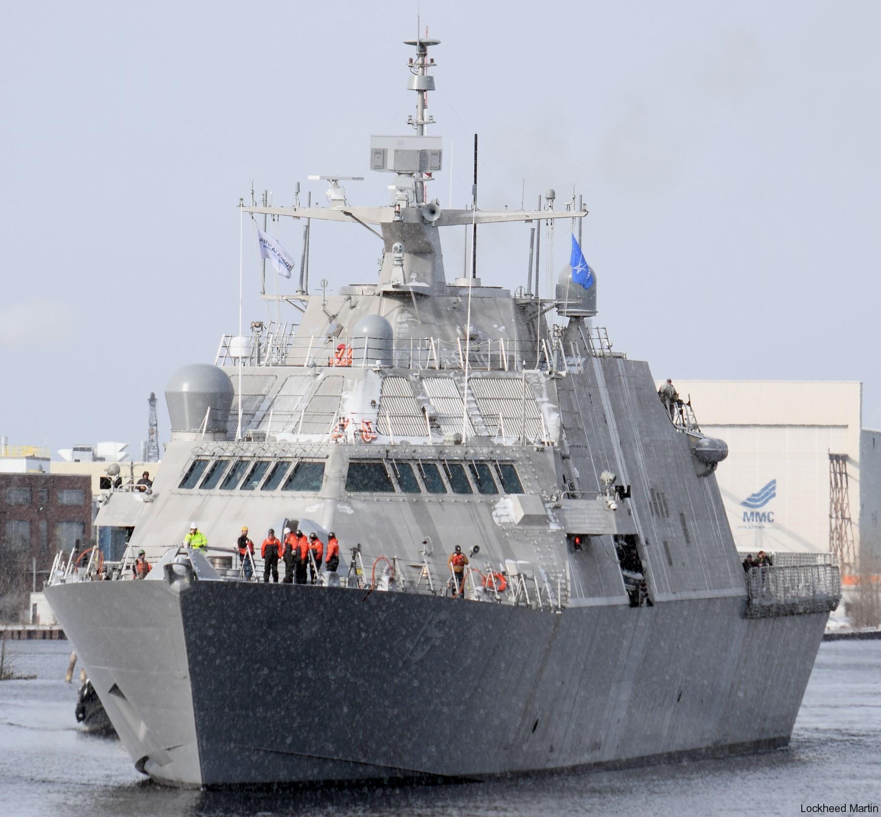 lcs-15 uss billings freedom class littoral combat ship us navy 54 builders trials