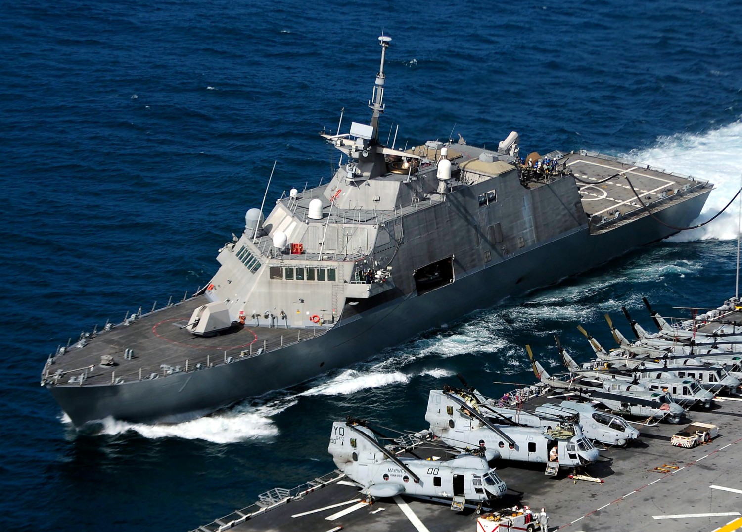 lcs-1 uss freedom class littoral combat ship us navy 81