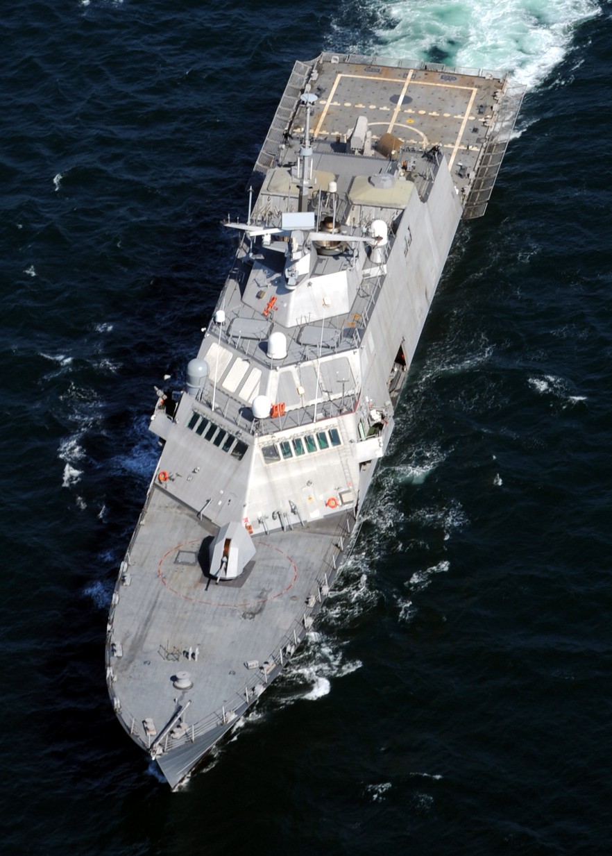 lcs-1 uss freedom class littoral combat ship us navy 103