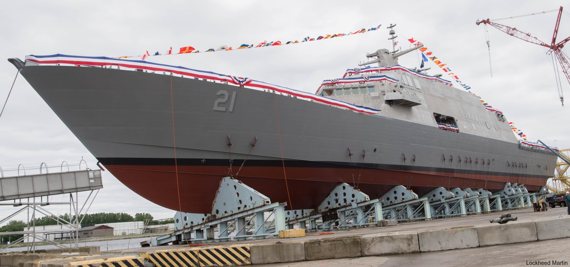 lcs-21 uss minneapolis saint paul freedom class littoral combat ship us navy fincantieri marinette marine 18