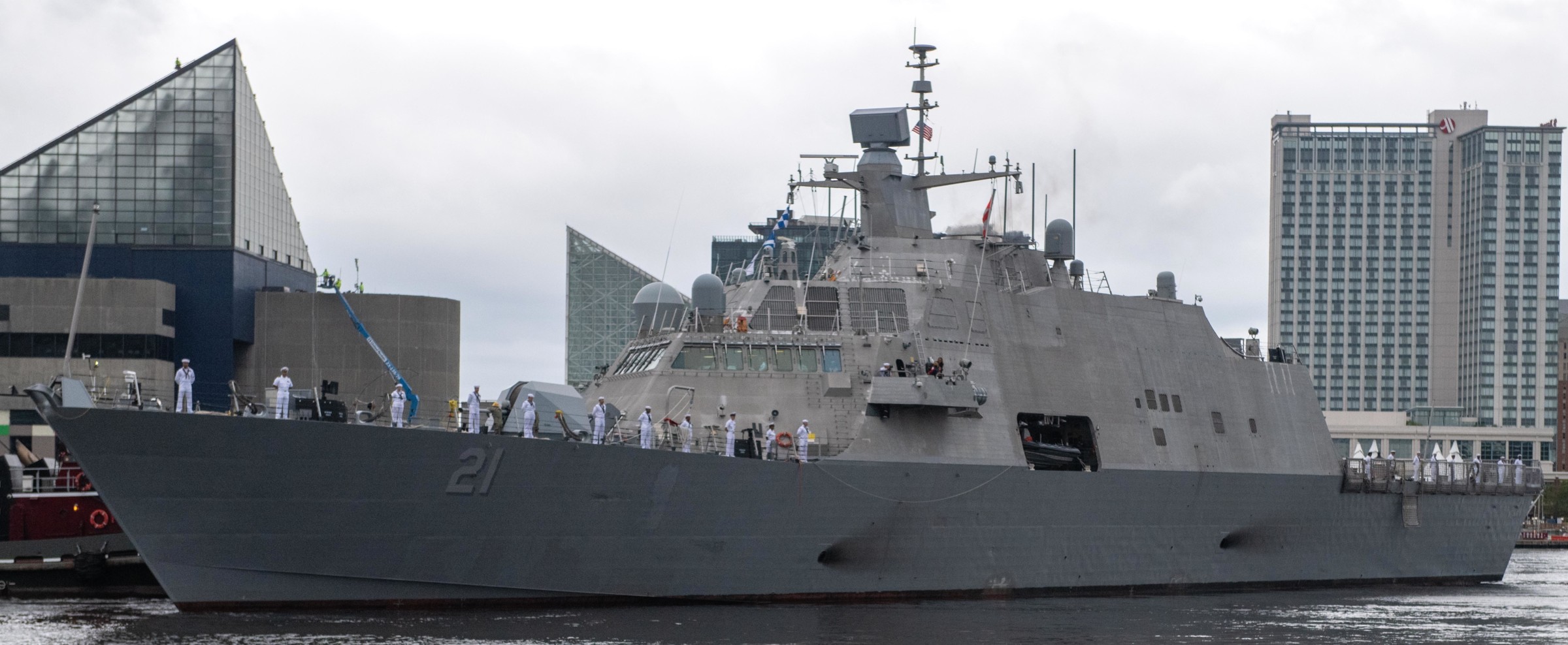 lcs-21 uss minneapolis saint paul freedom class littoral combat ship us navy maryland fleet week baltimore 33