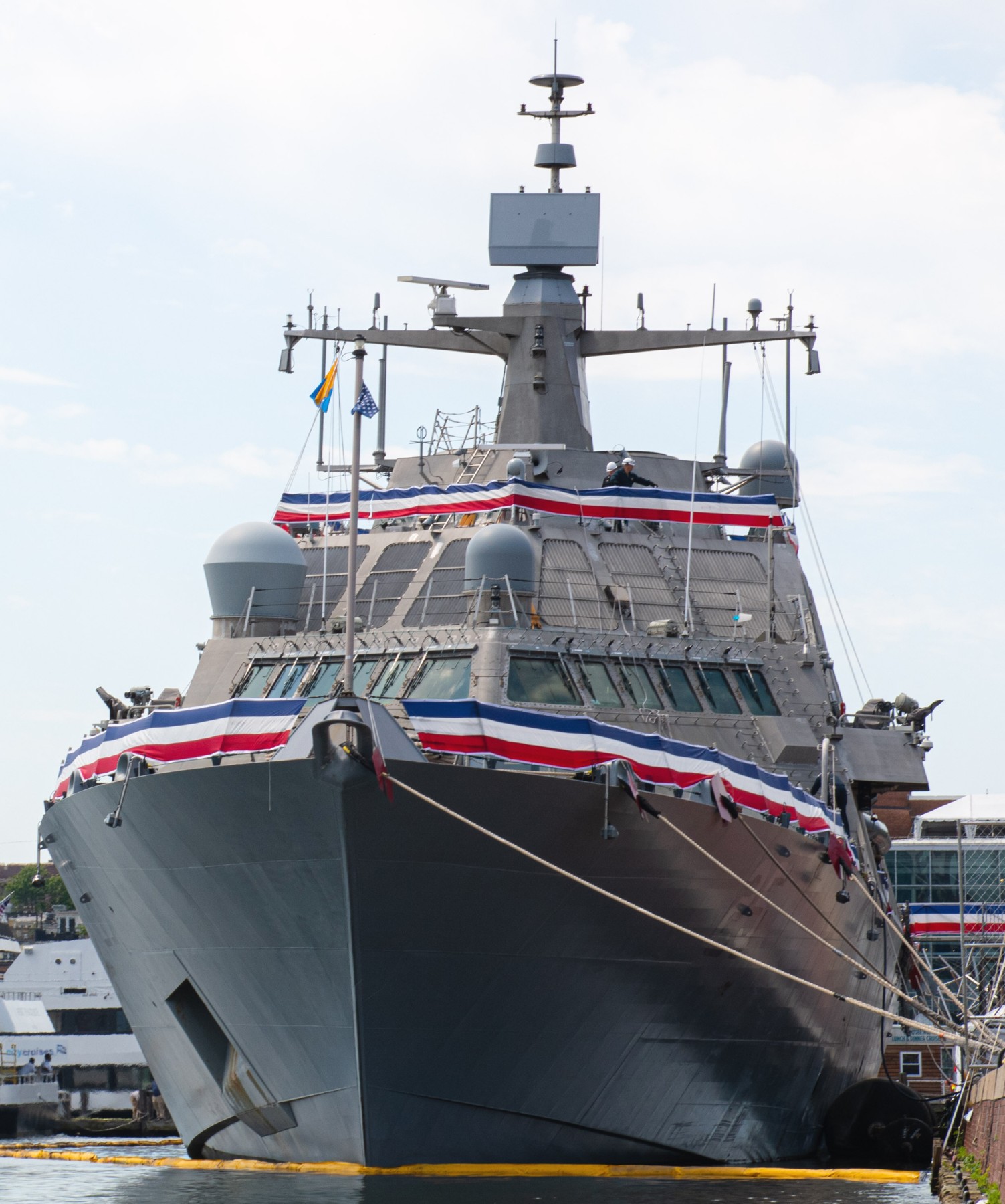 lcs-25 uss marinette freedom class littoral combat ship baltimore maryland fleet week 2024 29