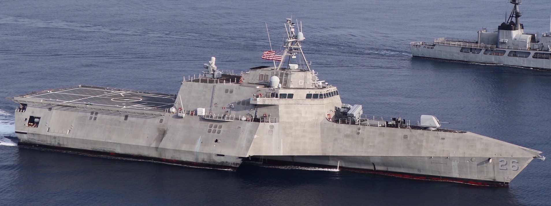 lcs-26 uss mobile independence class littoral combat ship south china sea 25