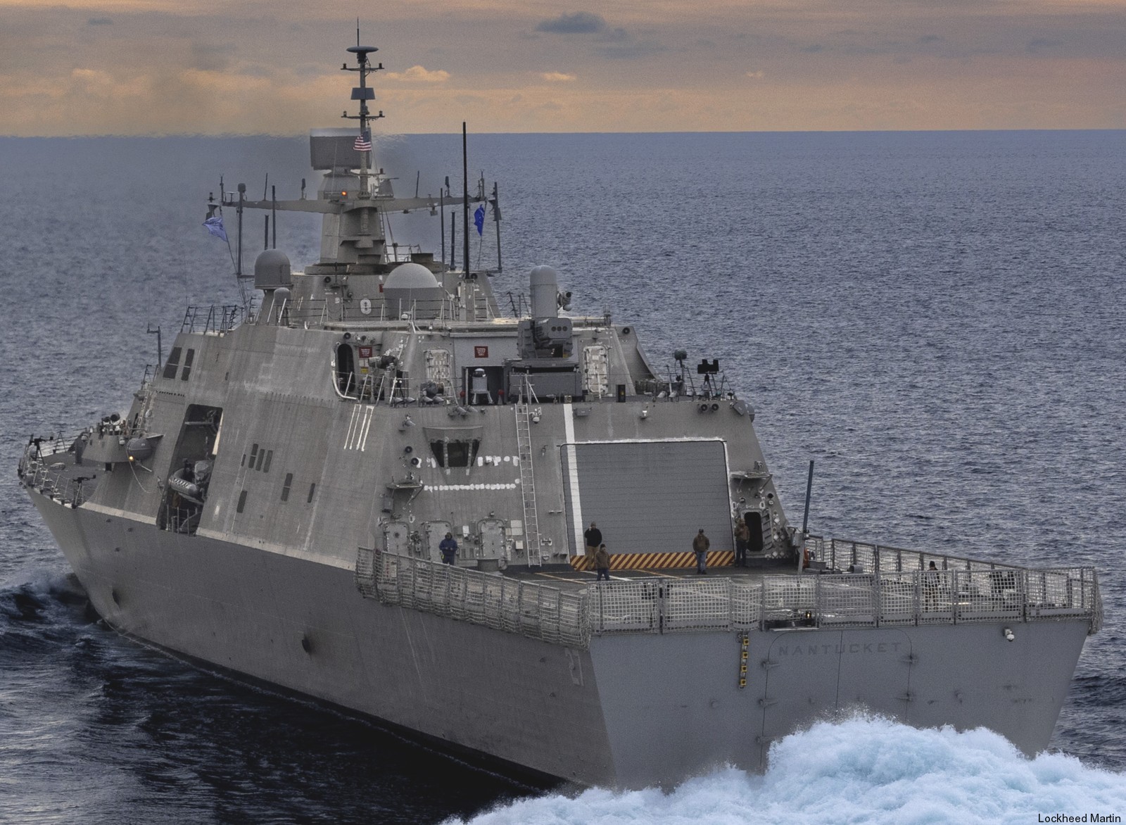 lcs-27 uss nantucket freedom class littoral combat ship trials lockheed martin fincantieri 15