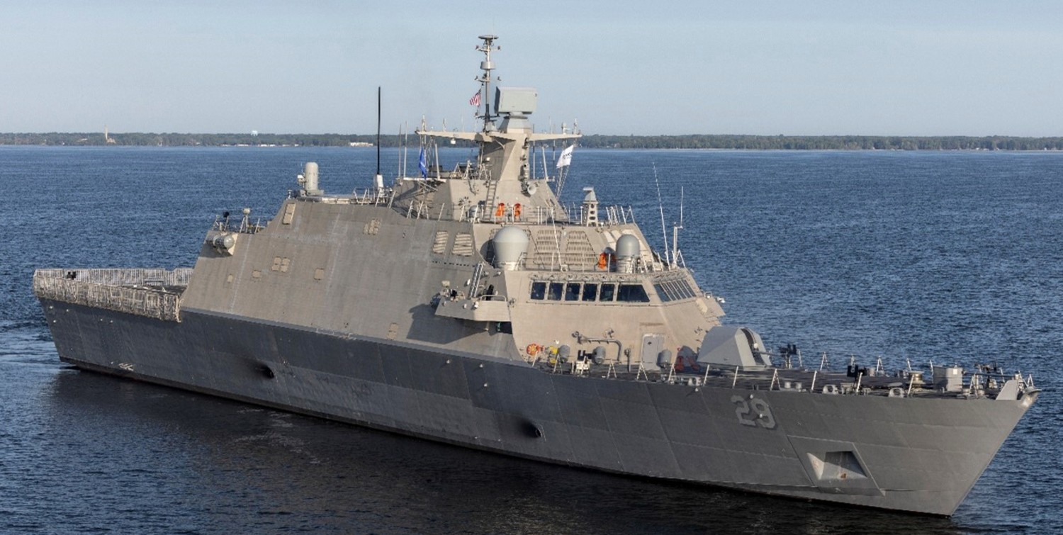 lcs-29 uss beloit freedom class littoral combat ship acceptance trials lockheed martin lake michigan 2024 14