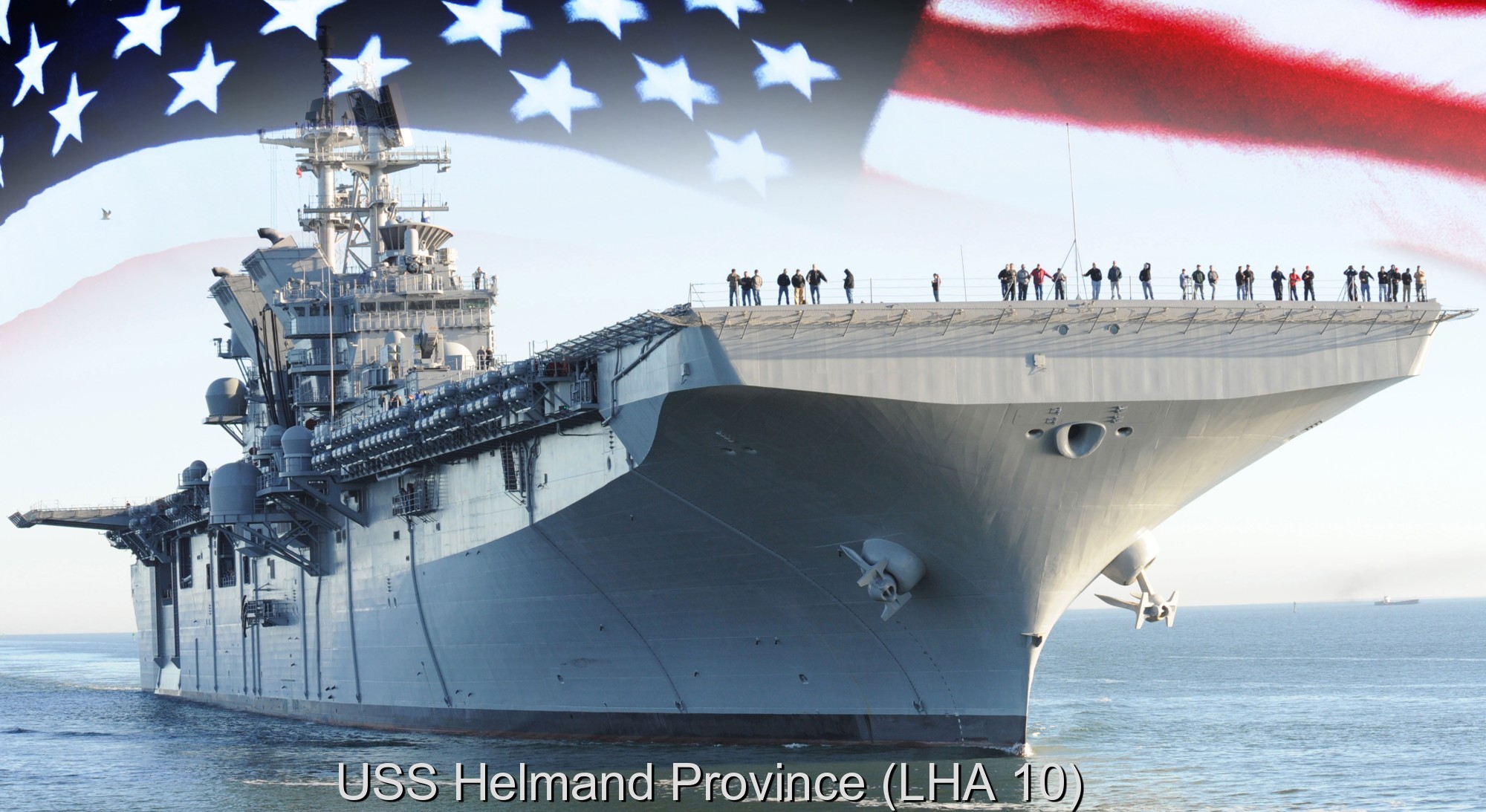 lha-10 uss helmand province america class amphibious assault ship us navy 02xx