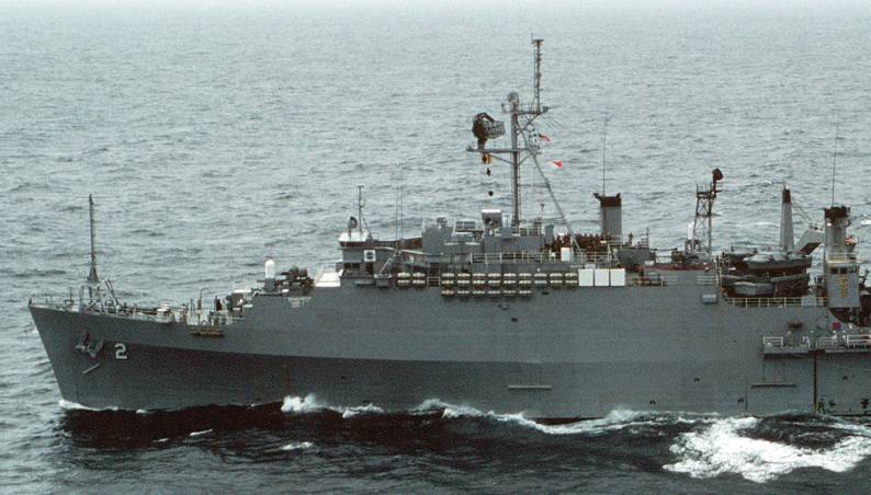 raleigh class amphibious transport dock lpd uss vancouver la salle mk-33 3 inch 50 caliber 3"/50 gun mk-15 ciws