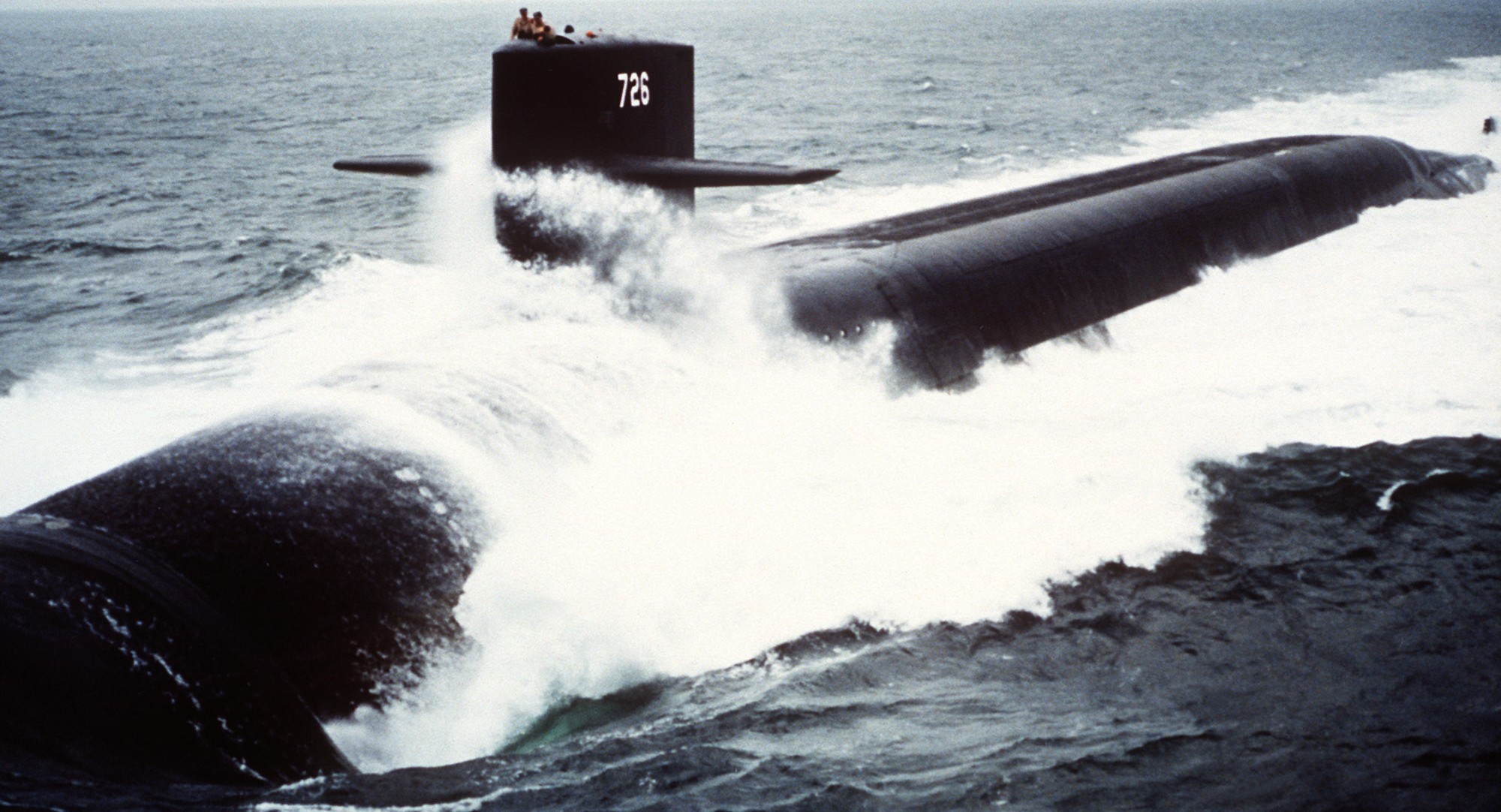 ssbn-726 uss ohio ballistic missile submarine us navy trials 1981