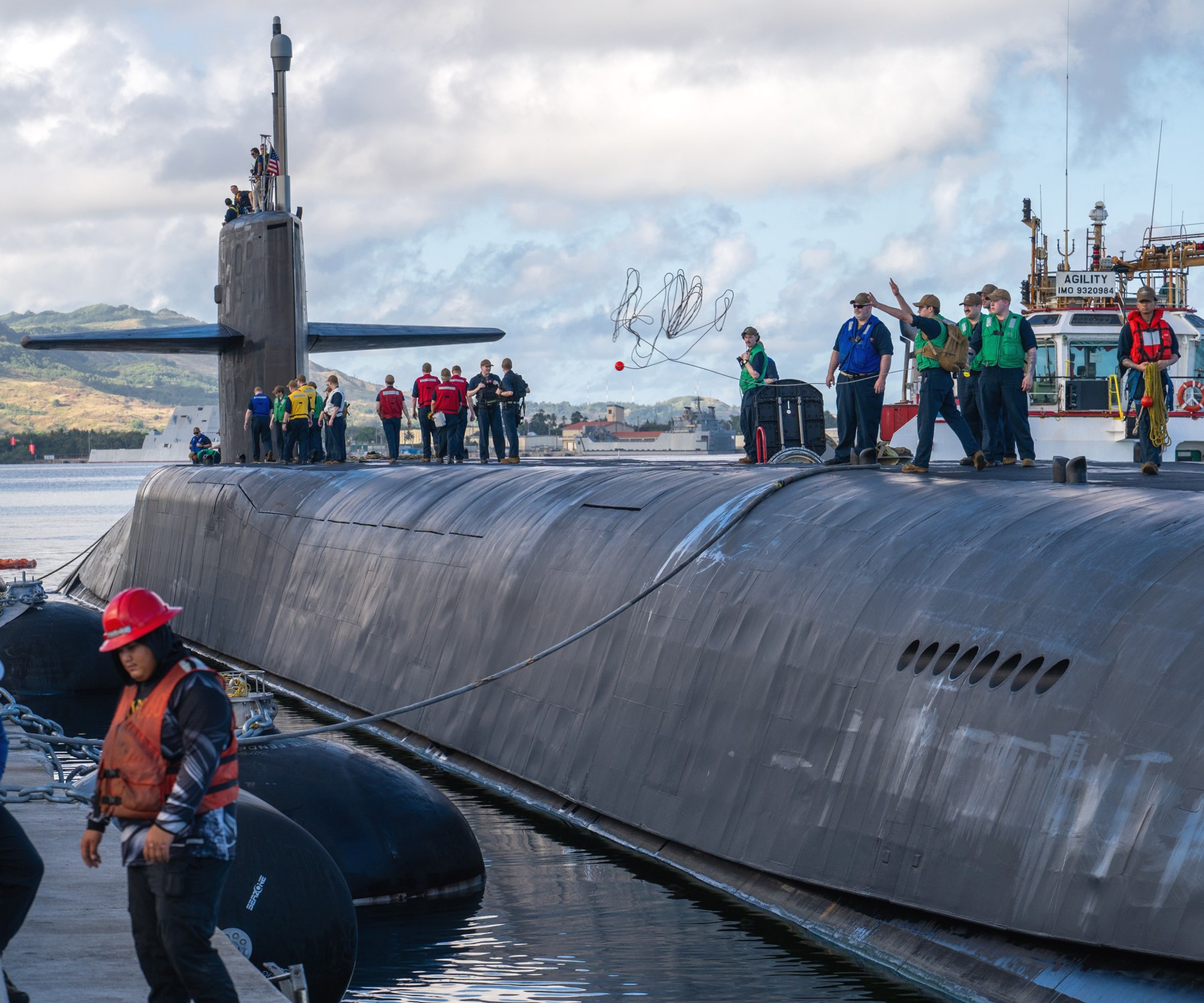 ssgn-726 uss ohio guided missile submarine us navy 132