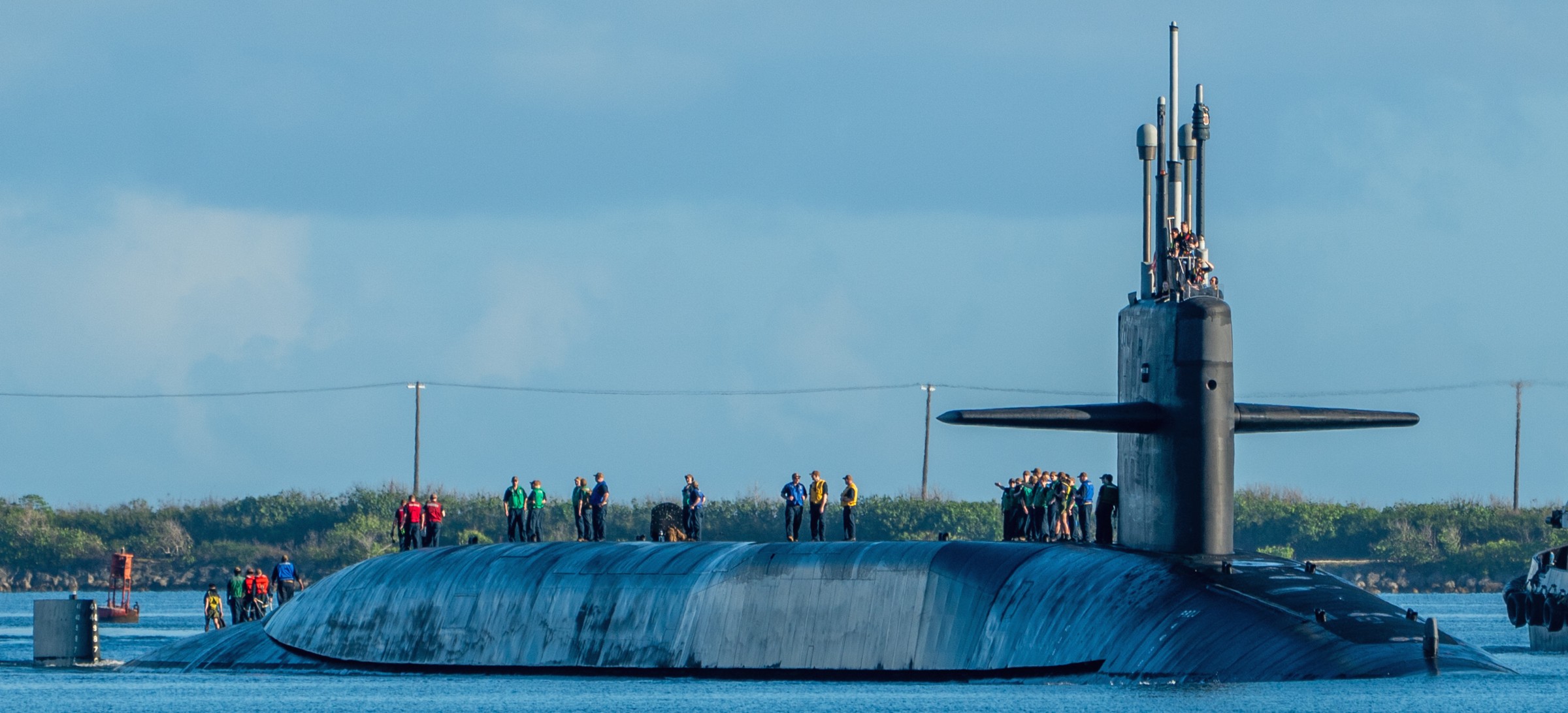 ssgn-726 uss ohio guided missile submarine us navy 133