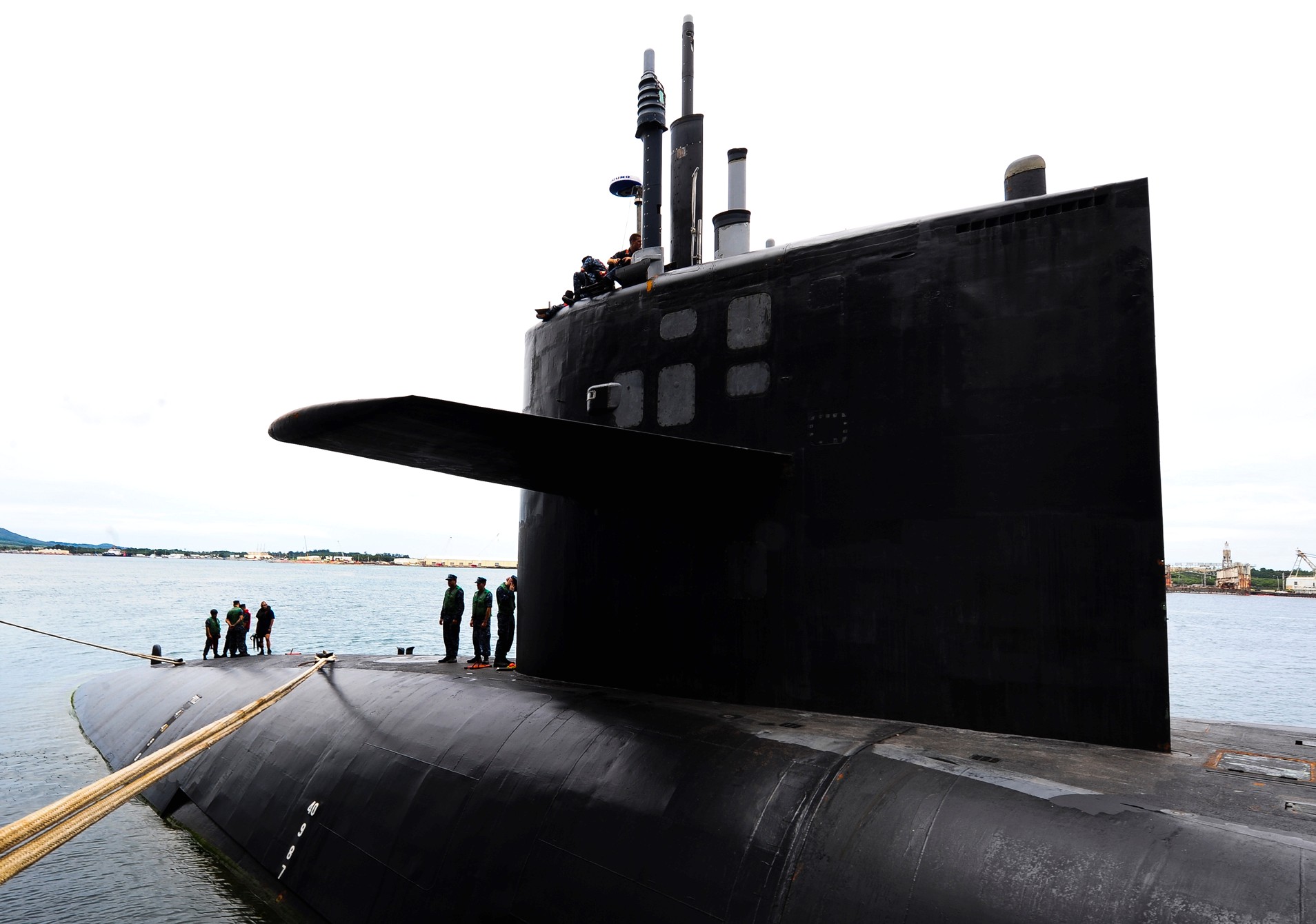 ssgn-727 uss michigan guided missile submarine 2012 14