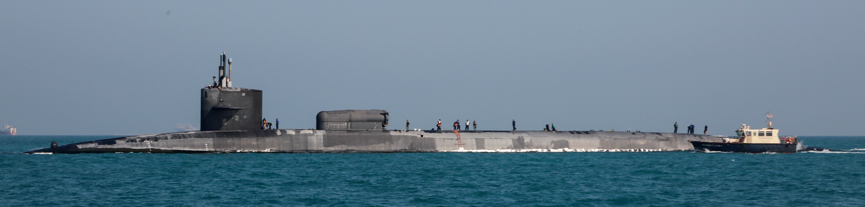 ssgn-729 uss georgia ohio class guided missile submarine bahrain 2020 46