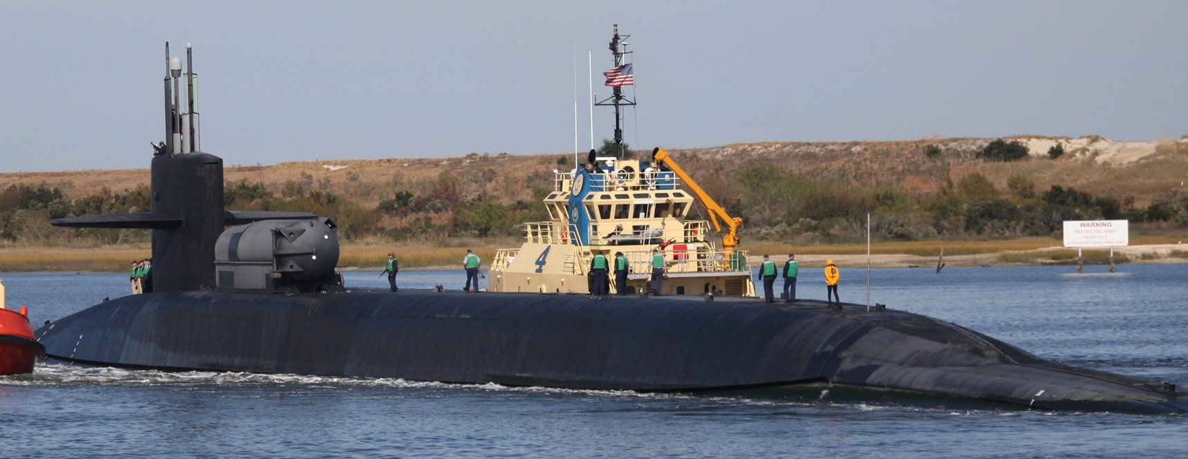 ssgn-729 uss georgia ohio class guided missile submarine 74