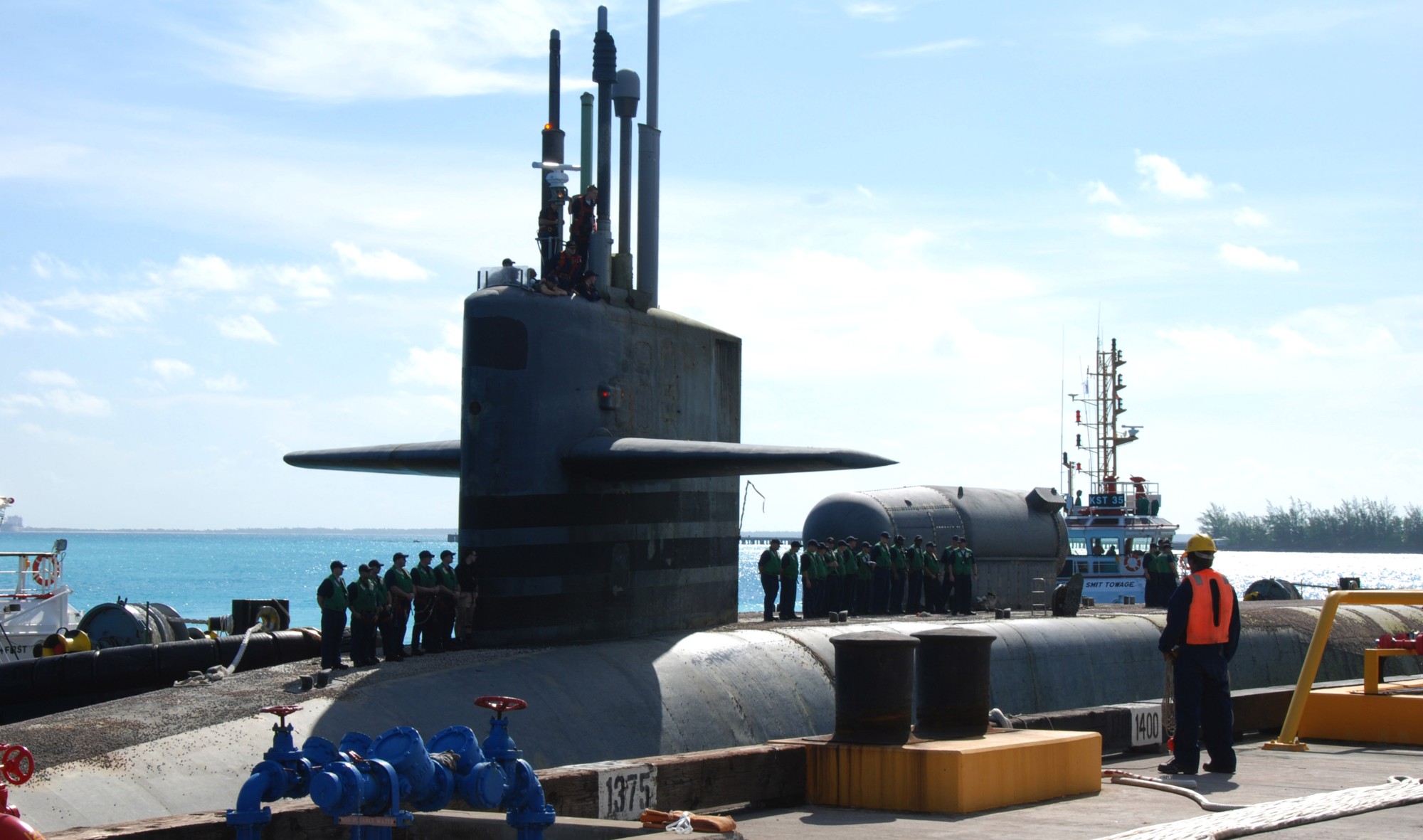 ssgn-729 uss georgia ohio class guided missile submarine 76