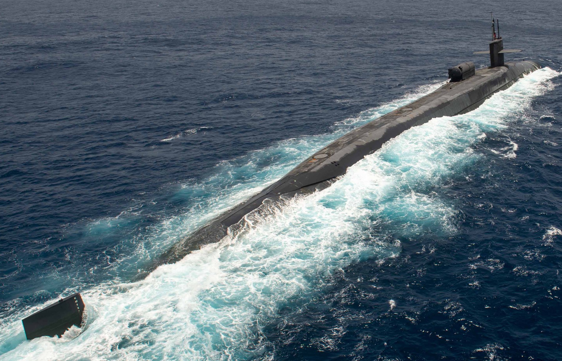 ssgn-729 uss georgia ohio class guided missile submarine 81