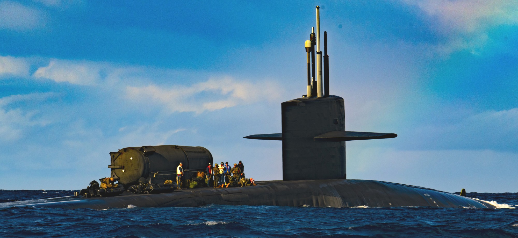 ssgn-729 uss georgia ohio class guided missile submarine mediterranean sea 2021 82