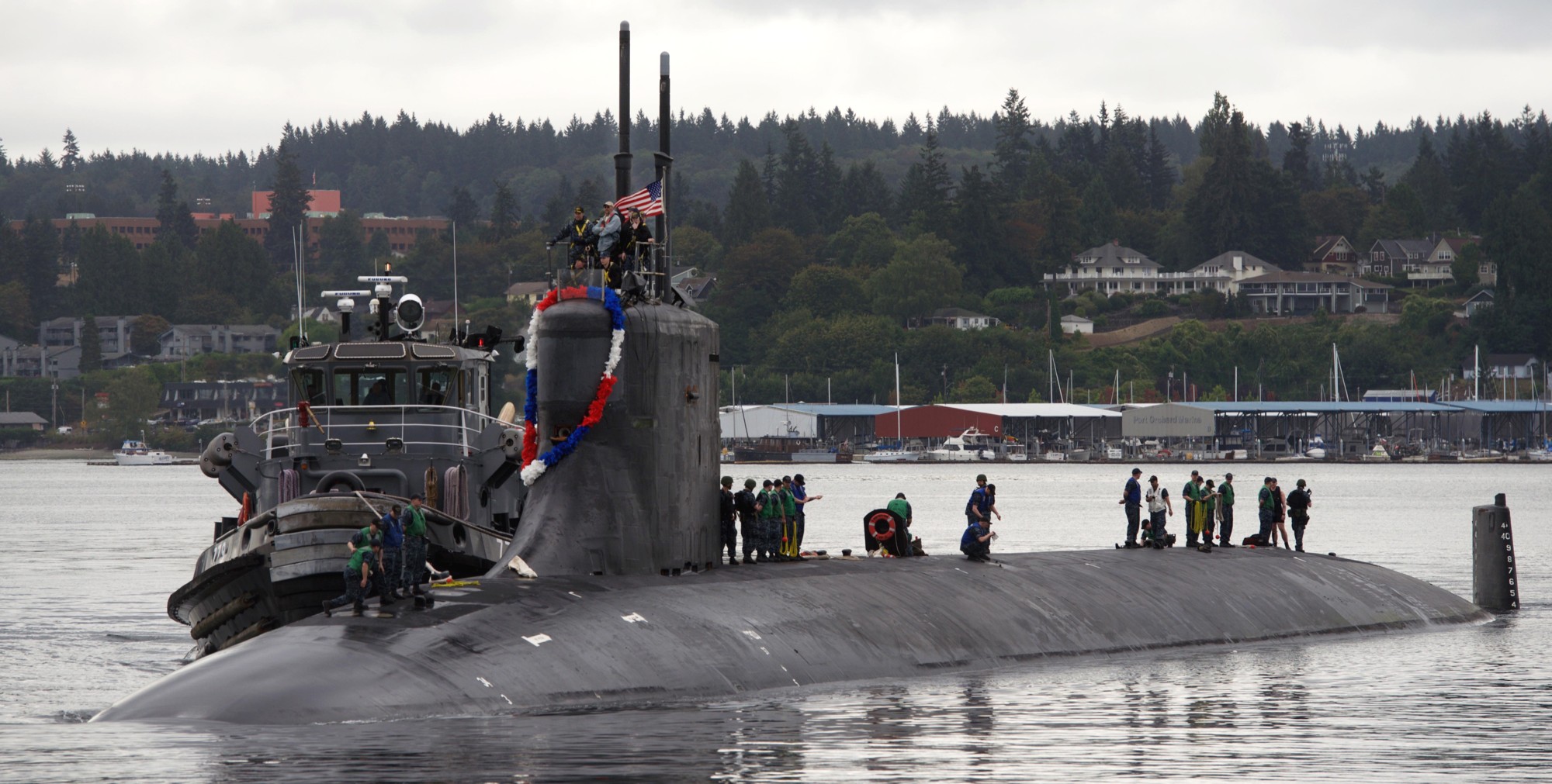 SSN-21 USS Seawolf class Attack Submarine US Navy Kitsap