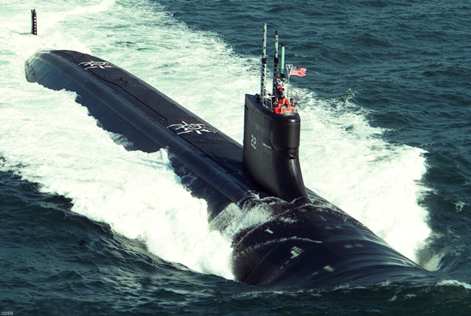 ssn-22 uss connecticut seawolf class attack submarine general dynamics electric boat groton 57