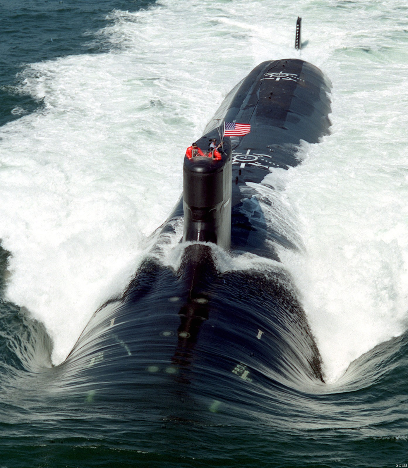 ssn-22 uss connecticut seawolf class attack submarine gdeb trials 62