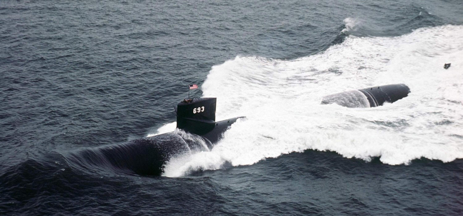 ssn-693 uss cincinnati los angeles class attack submarine us navy newport news shipbuilding