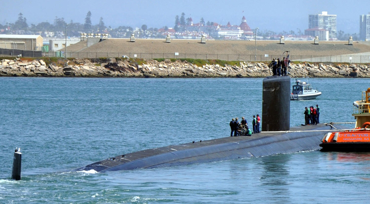 ssn-758 uss asheville san diego california