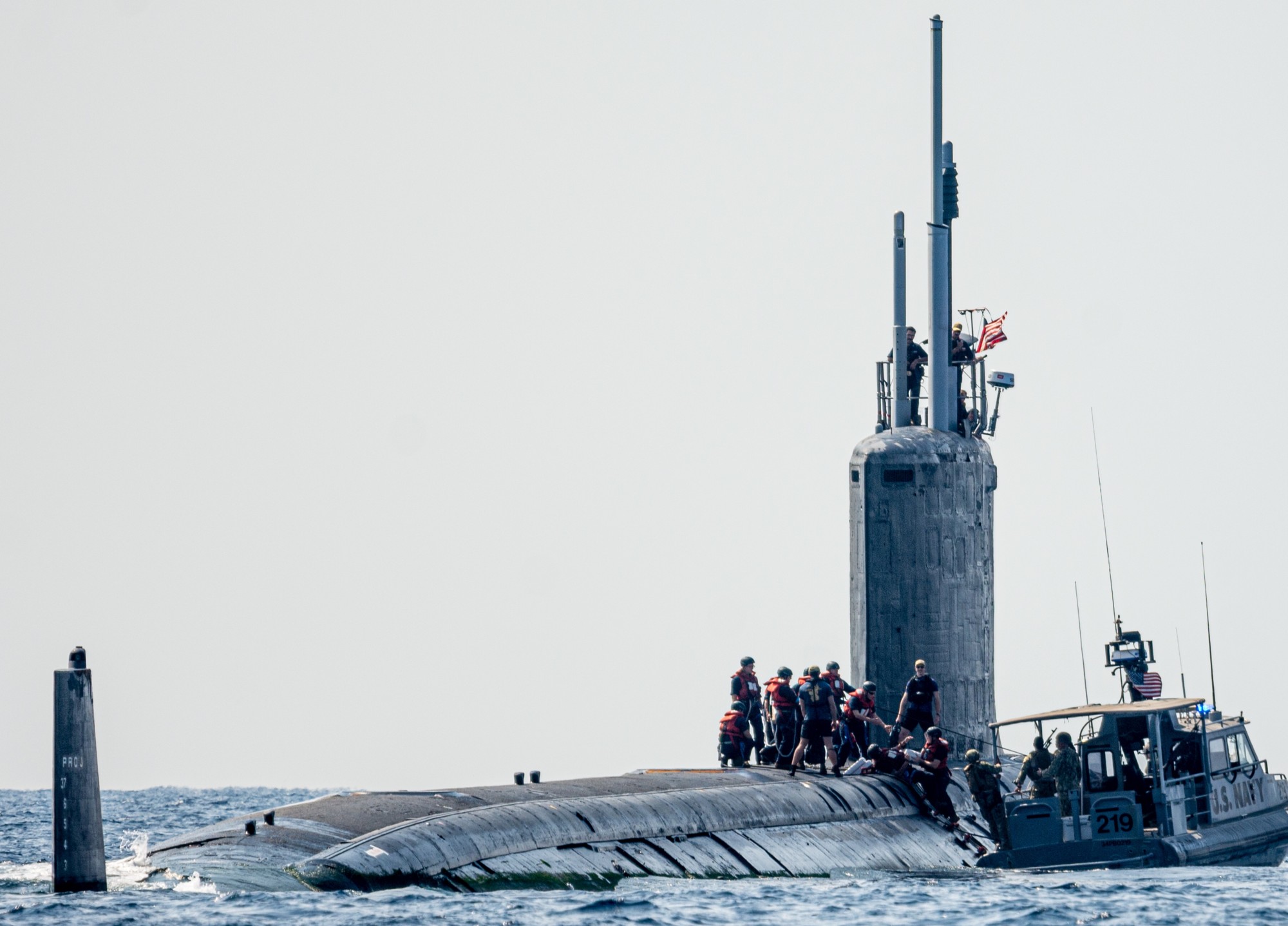 ssn-775 uss texas virginia class attack submarine gulf tadjoura djibouti 2019 74