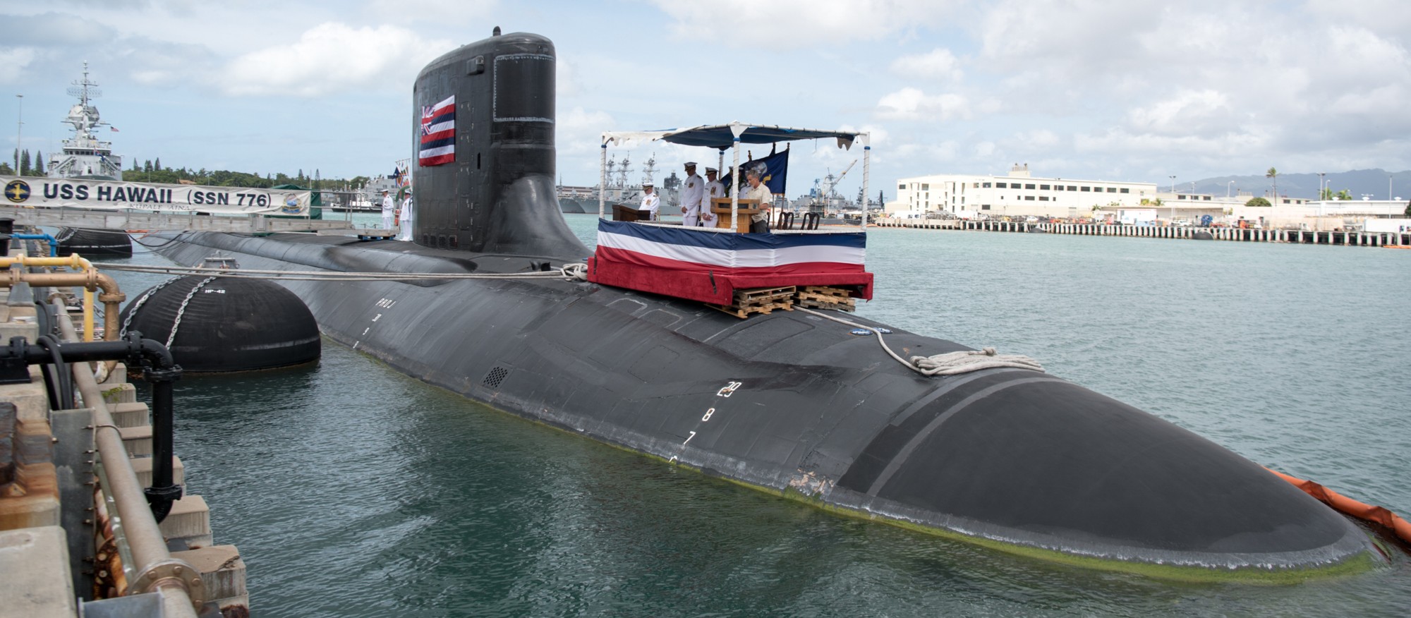 ssn-776 uss hawaii virginia class attack submarine 62