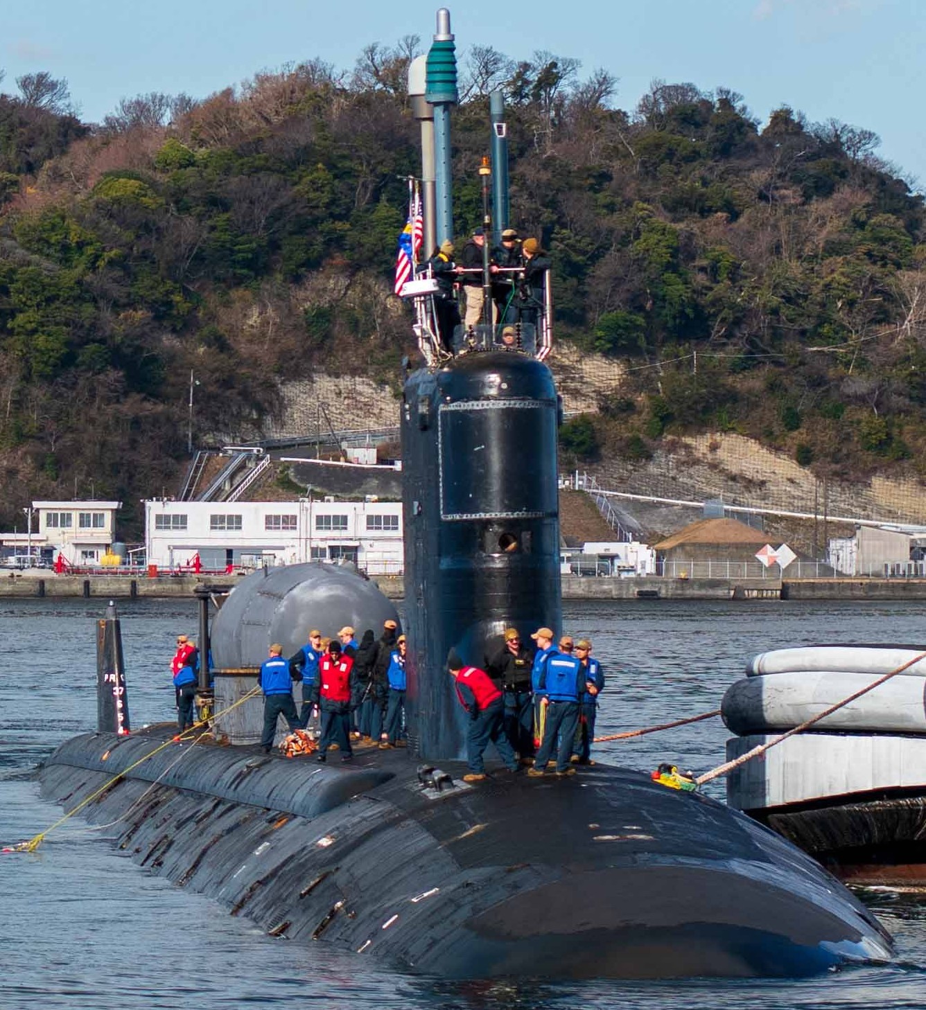 ssn-777 uss north carolina virginia class attack submarine fleet activities yokosuka japan 2024 69