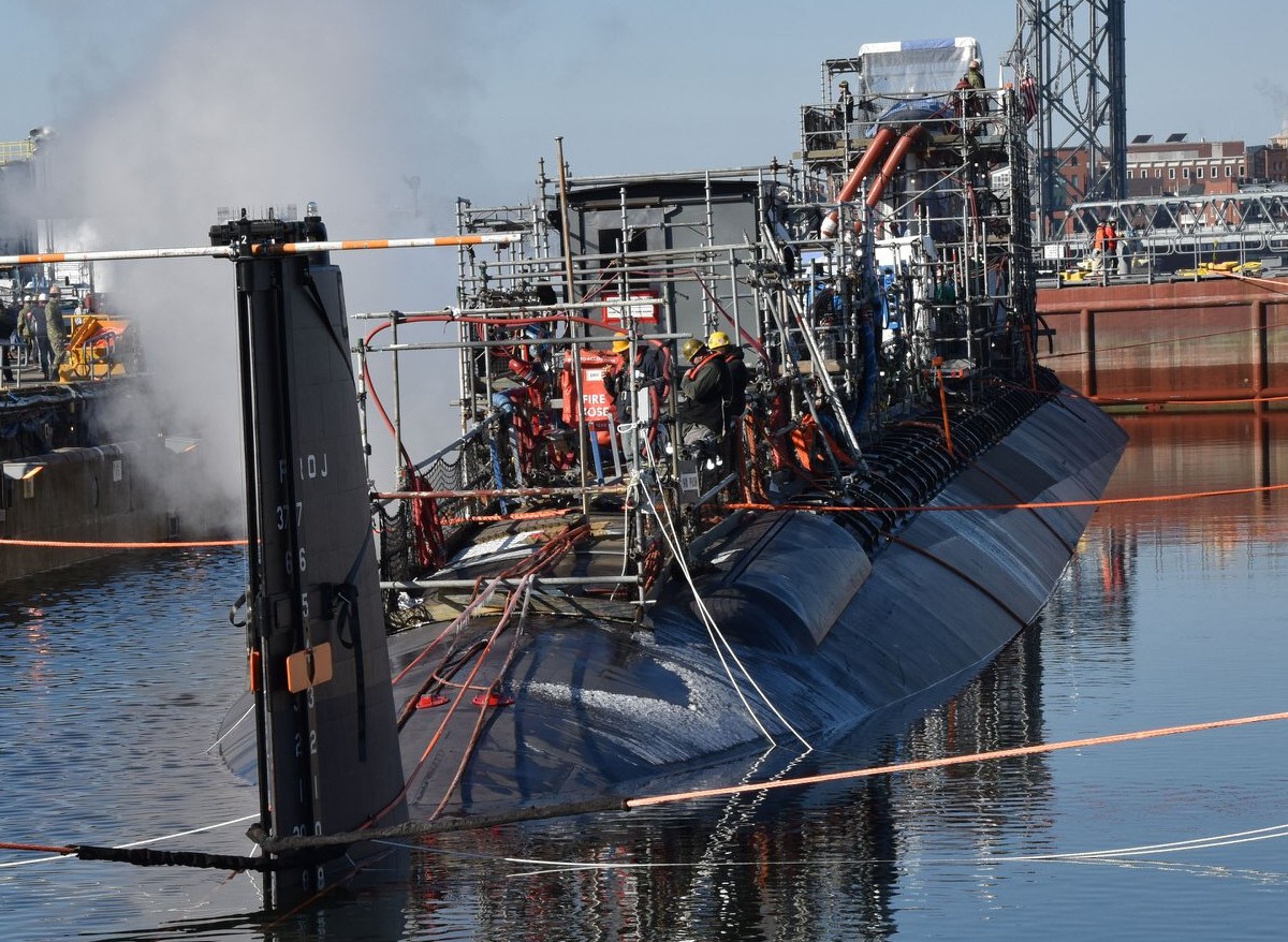 ssn-779 uss new mexico virginia class attack submarine portsmouth naval shipyard kittery maine 2019 46