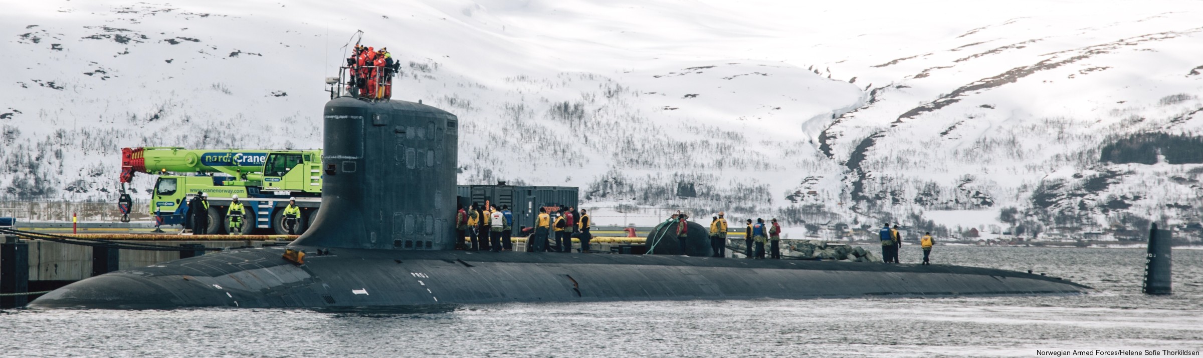 ssn-779 uss new mexico virginia class attack submarine us navy grotsund tromso norway 70