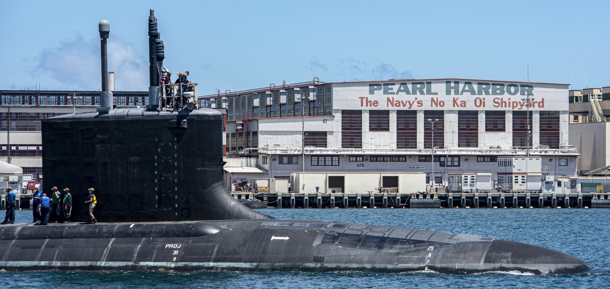 ssn-780 uss missouri virginia class attack submarine us navy 58 joint base pearl harbor hickam hawaii