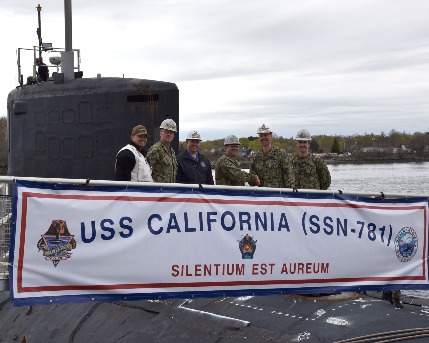 ssn-781 uss california virginia class attack submarine portsmouth naval shipyard kittery maine 2019