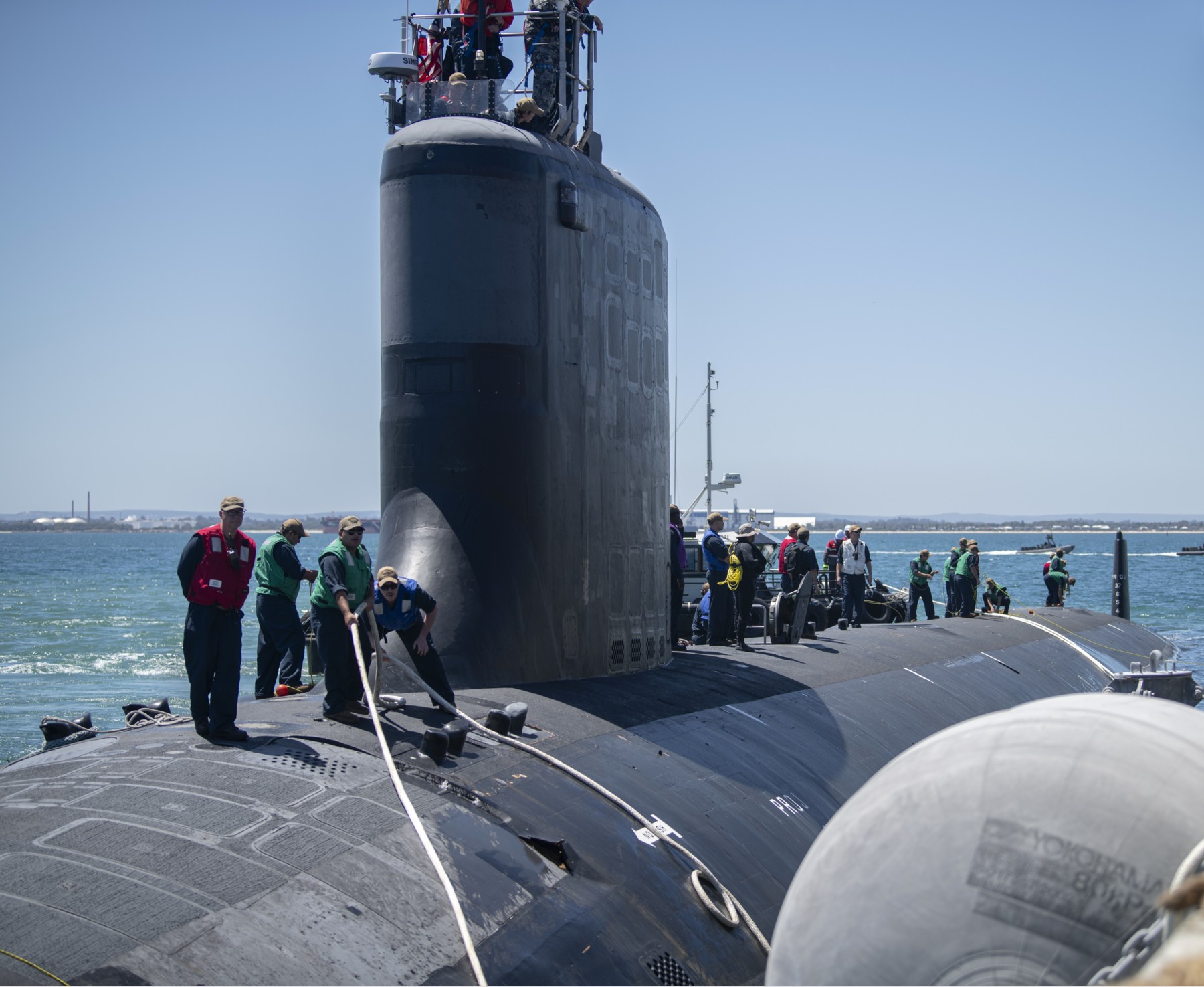 ssn-782 uss mississippi virginia class attack submarine hmas stirling perth australia 46