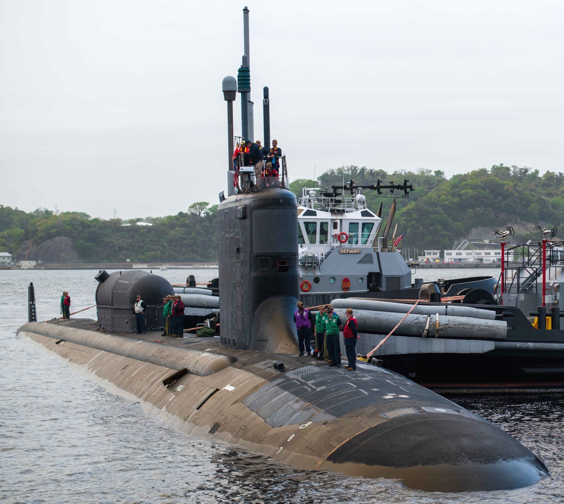 ssn-782 uss mississippi virginia class attack submarine fleact yokosuka japan 56