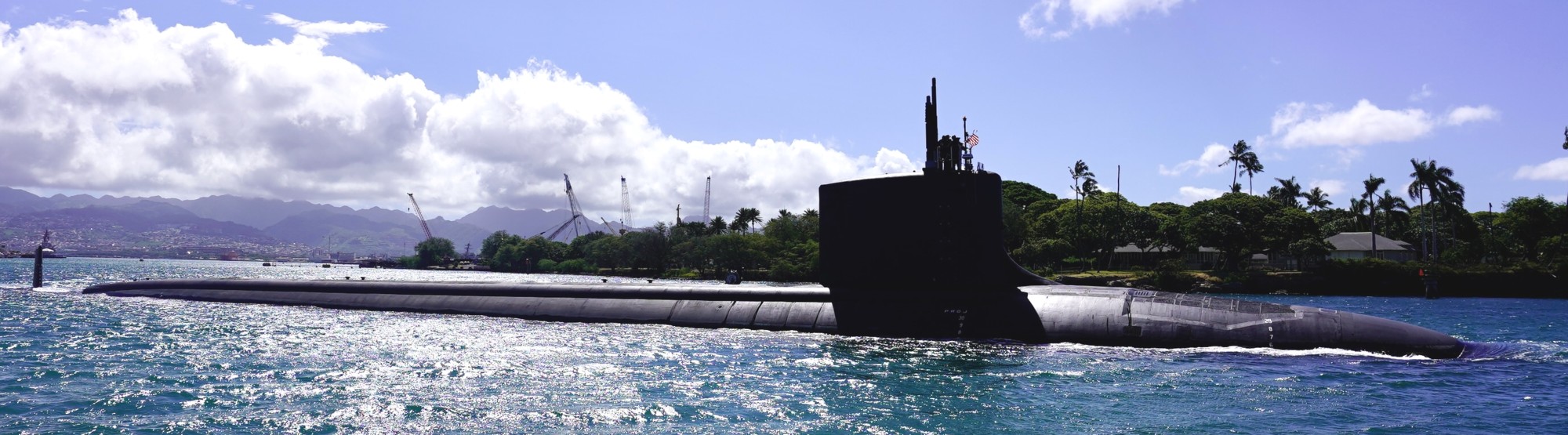 ssn-783 uss minnesota virginia class attack submarine pearl harbor naval shipyard imf hawaii trials edsra 50