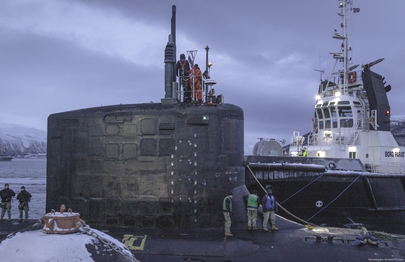 ssn-787 uss washington virginia class attack submarine nato tromso norway 46