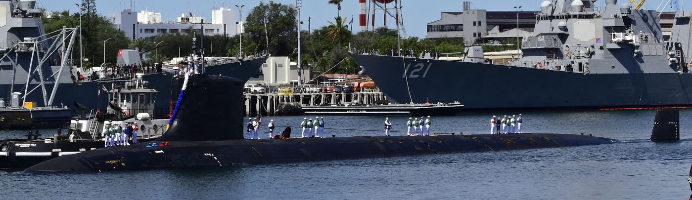 ssn-788 uss colorado virginia class attack submarine joint base pearl harbor hickam hawaii homeport 37