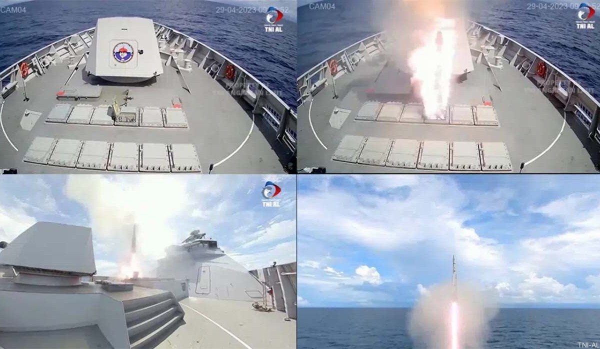 MBDA VL-MICA-M SAM Missile Vertical Launched Naval Ship